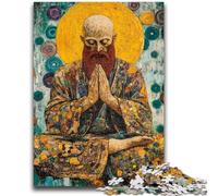 Jigsaw Puzzles for Teenagers 1000 Piece Sleeping Buddha Art Challenging Game Toys Deal As Gifts for The Whole Family for Ages 14+ 26x38cm