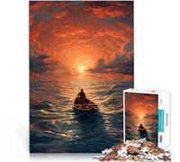 Jigsaw Puzzles for teenagers 1000 Piece solitary walker pädagogische Herausforderung Geburtstagsgeschenk, Geschenke, Wandkunst75x50cm