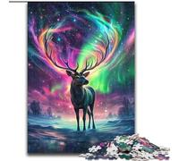 Jigsaw Puzzles for Teenagers 1000 Piece Space Deer, Learning Educational Is Ideal As A Gift for The Whole Family (Size 26x38cm)