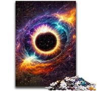 Jigsaw Puzzles for Teenagers 1000 Piece Space Rainbow Ring Educational Family Game Wall Decoration Unique Birthday And Xmas Gifts 26x38cm