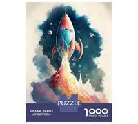 Jigsaw Puzzles for Teenagers 1000 Piece Spaceship to The Infinite Jigsaw Puzzle Relax Games Difficult Hard Fun at Home Activities, 70x50cm/1000pcs