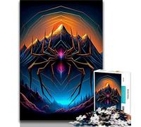 Jigsaw Puzzles for Teenagers 1000 Piece Spider 1000 Piece Puzzle,Fun Games Wall Decoration Unique Birthday And Xmas Gifts (size 75x50cm)