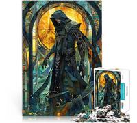 Jigsaw Puzzles for teenagers 1000 Piece Stained Mage tale Pädagogisches Familienspiel Verbessern Sie das Gedächtnis52x38cm
