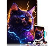 Jigsaw Puzzles for Teenagers 1000 Piece Star Cat Teenager Puzzles,learning Educational Is Ideal As A Gift for The Whole Family (size 38x26cm)