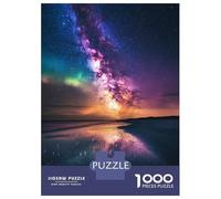 Jigsaw Puzzles for Teenagers 1000 Piece Starry Beach Reflections-1 Puzzles for Adults Toy Wall Decor A Work of Art Unique Birthday And Xmas Gifts 52x38cm/1000pcs