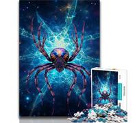 Jigsaw Puzzles for Teenagers 1000 Piece Starry Sky Spider,Decompressing Intellectual Educational Toy Is Ideal As Gifts for The Whole Family (38x26cm)