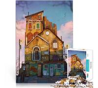 Jigsaw Puzzles for teenagers 1000 Piece street view Stressabbau Staycation Zeit totschlagen Geschenk zum Geburtstag75x50cm