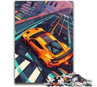 Jigsaw Puzzles for Teenagers 1000 Piece Supercar Racing Jigsaw,learning Educational Is Ideal As A Gift for The Whole Family (75x50cm)