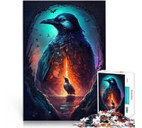 Jigsaw Puzzles for teenagers 1000 Piece Sweet Penguin Handgeschwindigkeitswettbewerb Geburtstagsgeschenk, Geschenke, Wandkunst75x50cm