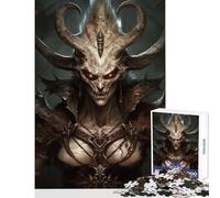 Jigsaw Puzzles for Teenagers 1000 Piece The Evil Witch Educational Toy Birthday Gifts Fun Games Fun at Home Activities, Size 38x52cm