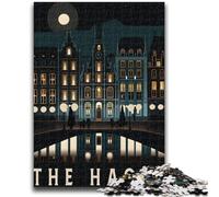 Jigsaw Puzzles for Teenagers 1000 Piece The Hague The Netherlands Educational Family Game Wall Decoration Unique Birthday And Xmas Gifts (size 38x26cm)