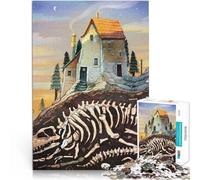 Jigsaw Puzzles for teenagers 1000 Piece The keel under the house Familienaktivität mit passendem Poster und Quizblatt52x38cm