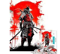 Jigsaw Puzzles for Teenagers 1000 Piece The Samurai Fun Activities at Home Learning Educational Educational Toy for And 14 Years And over (50x75cm)