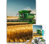 Jigsaw Puzzles for Teenagers 1000 Piece Tractor,Decompressing Intellectual Educational Toy Educational Game for Birthday,Chrismas (38x26cm)