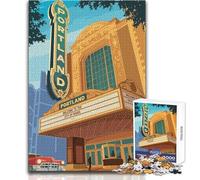 Jigsaw Puzzles for Teenagers 1000 Piece Travel to Birmingham Toys Educational Games Precision Cutting Birthday Gifts Size 38x26cm