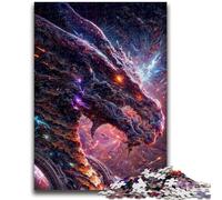 Jigsaw Puzzles for Teenagers 1000 Piece Ultimate Space Dragon Toys Educational Games Stress Relieving Suitable for Desktop Decoration 50x75cm