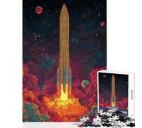 Jigsaw Puzzles for Teenagers 1000 Piece Vega II Deep Surveyor Toy Wall Decor Secret Santa Gifts Fun Games Fun at Home Activities, Size 38x52cm