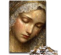 Jigsaw Puzzles for Teenagers 1000 Piece Virgin Mary Art for And from 14 Years And over Play Toys Because It Is Ideal As A Gift for The Whole Family 50x75cm