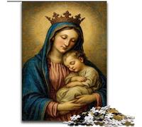Jigsaw Puzzles for Teenagers 1000 Piece Virgin Mary, Educational Toys for Is Ideal As A Gift for The Whole Family for And 14 Years Old (Size 26x38cm)