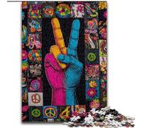 Jigsaw Puzzles for Teenagers 1000 Piece Yeah Gesture, for And from 14 Years And over Educational Learning Toys Family Games Birthday Present (Size 26x38cm)