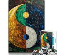 Jigsaw Puzzles for Teenagers 1000 Piece Yin And Yang,for Educational Game Challenge Toy Birthday Present,Gifts,Wall Art 50x75cm