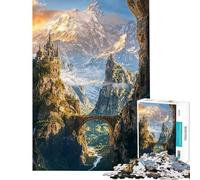 Jigsaw Puzzles for Teenagers 1000 Pieces A Bridge Between Worlds Jigsaw Puzzle DIY Toys Birthday Present Birthday And Unique Gifts (Size 38x52cm)