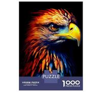 Jigsaw Puzzles for Teenagers 1000 Pieces Amazing Owl Colorful Puzzles for Adults Hands-on Game Improve Memory Parent-child Interaction 38x26cm/1000pcs
