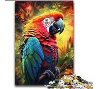 Jigsaw Puzzles for Teenagers 1000 Pieces Animals Birds Parrots,Help The Brain Exercise Addictive Toys to Cultivate Patience Perfect Decoration 38x52cm