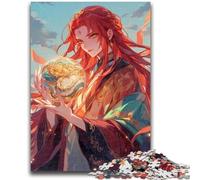 Jigsaw Puzzles for Teenagers 1000 Pieces Anime Boy Teenager Puzzles,Educational Family Game Suitable for Desktop Decoration (26x38cm)