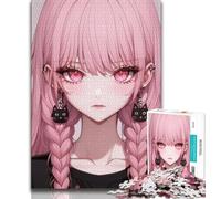 Jigsaw Puzzles for Teenagers 1000 Pieces Anime Girl Adult Puzzles,Fun Games Wall Decoration Unique Birthday And Xmas Gifts 38x26cm