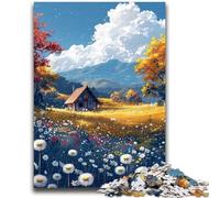 Jigsaw Puzzles for Teenagers 1000 Pieces Anime Landscape Adult Jigsaw,Educational Games Wall Decoration Unique Birthday And Xmas Gifts (50x75cm)