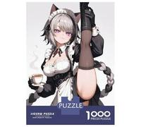Jigsaw Puzzles for Teenagers 1000 Pieces Anime Maid Girl Puzzle for Adults Toy Wall Decor Difficult Challenge for Is Ideal As A Gift 52x38cm/1000pcs