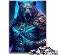 Jigsaw Puzzles for Teenagers 1000 Pieces Astral Bear Warriors for Age 14 Years And over Beautiful Design GameBeautiful Design Game Great Gift 26x38cm
