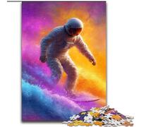 Jigsaw Puzzles for Teenagers 1000 Pieces Astronaut, Family Entertainment Toys Is Ideal As Gifts for The Whole Family for 14+ (Size 26x38cm)
