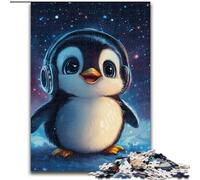 Jigsaw Puzzles for Teenagers 1000 Pieces Baby Penguin, Stress Relief Toys Unique Home Decor And Gifts for Age 14 (size 50x75cm)