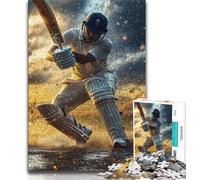 Jigsaw Puzzles for Teenagers 1000 Pieces Baseball Players,Family Activity Fun at Home Activities,Birthday Present,Travel Gifts (38x26cm)
