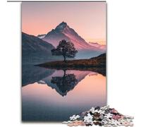 Jigsaw Puzzles for Teenagers 1000 Pieces Beautiful Mountains And Lakes, Train Your Brain And Hands Unique Birthday And Gifts for Age 14+ (Size 50x75cm)