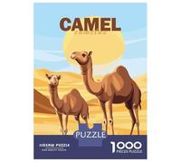 Jigsaw Puzzles for Teenagers 1000 Pieces Camel Family Jigsaw Anti-Stress Toys Difficult Hard Birthday And Unique Gifts 70x50cm/1000pcs
