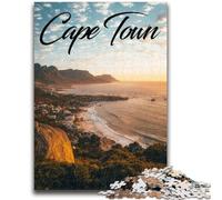 Jigsaw Puzzles for Teenagers 1000 Pieces Cape Town Train Your Brain And Hands Parent-child Interaction for Age 14+ (size 38x26cm)