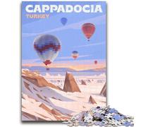 Jigsaw Puzzles for Teenagers 1000 Pieces Cappadocia Hot Air Balloons Challenging To Complete But Fun And Humorous Birthday Present, Gifts, Wall Art (size 50x70cm)