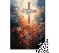Jigsaw Puzzles for Teenagers 1000 Pieces Christian Wall Art Prints Puzzle for Adults Relaxing Games Difficult Challenge Parent-child Interaction 70x50cm/1000pcs