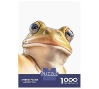 Jigsaw Puzzles for Teenagers 1000 Pieces Close-up Frog Selfie Teenager Puzzles Relaxing Games Hand Speed Race for Is Ideal As A Gift 52x38cm/1000pcs