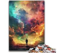 Jigsaw Puzzles for Teenagers 1000 Pieces Colorful Alien Puzzles,Challenging Game Gifts for Is Ideal As A Gift for The Whole Family (75x50cm)
