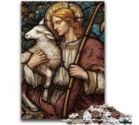 Jigsaw Puzzles for Teenagers 1000 Pieces Colorful Jesus 1000 Pieces for Teenagers,for Challenging Toy Game And Family Play (38x26cm)