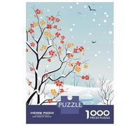 Jigsaw Puzzles for Teenagers 1000 Pieces Colorful Winter Magic Puzzle for Adults Relaxing Games Home Decoration for Is Ideal As A Gift 38x26cm/1000pcs