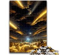 Jigsaw Puzzles for Teenagers 1000 Pieces Colourful Dream Clouds Adult Jigsaw,Educational Games Wall Decoration Unique Birthday And Xmas Gifts (50x75cm)
