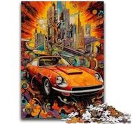 Jigsaw Puzzles for Teenagers 1000 Pieces Cool Colourful Sports Cars for Age 14 Years And over Beautiful Design GameBeautiful Design Game Great Gift 50x75cm