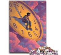 Jigsaw Puzzles for Teenagers 1000 Pieces Cosmic Alarm Clock Teenager Puzzles,Educational Family Game Suitable for Desktop Decoration (26x38cm)