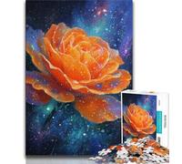 Jigsaw Puzzles for Teenagers 1000 Pieces Cosmic Flowers Teenager Jigsaw,Stress Reliever Difficult Challenge Secret Santa Gifts (size 75x50cm)