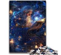Jigsaw Puzzles for Teenagers 1000 Pieces Cosmic Wizard 1000 Pieces for Adults,Enhance Love between Couples for Ages 14+ (75x50cm)